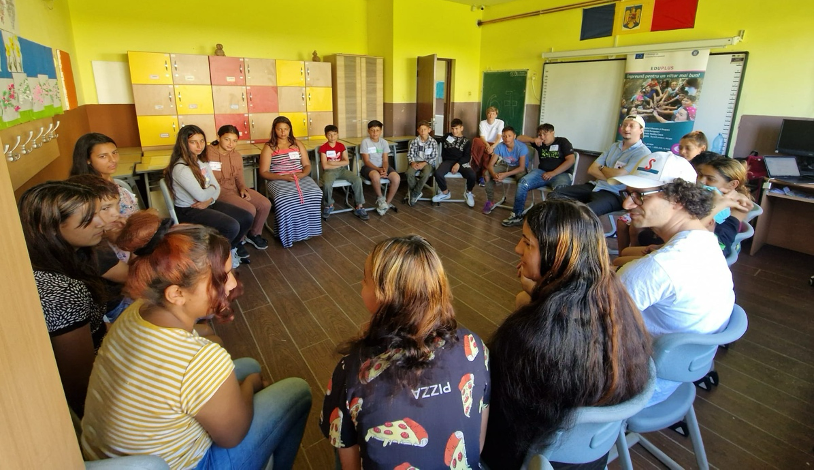 Atelier de teatru comunitar în proiectul EduPlus